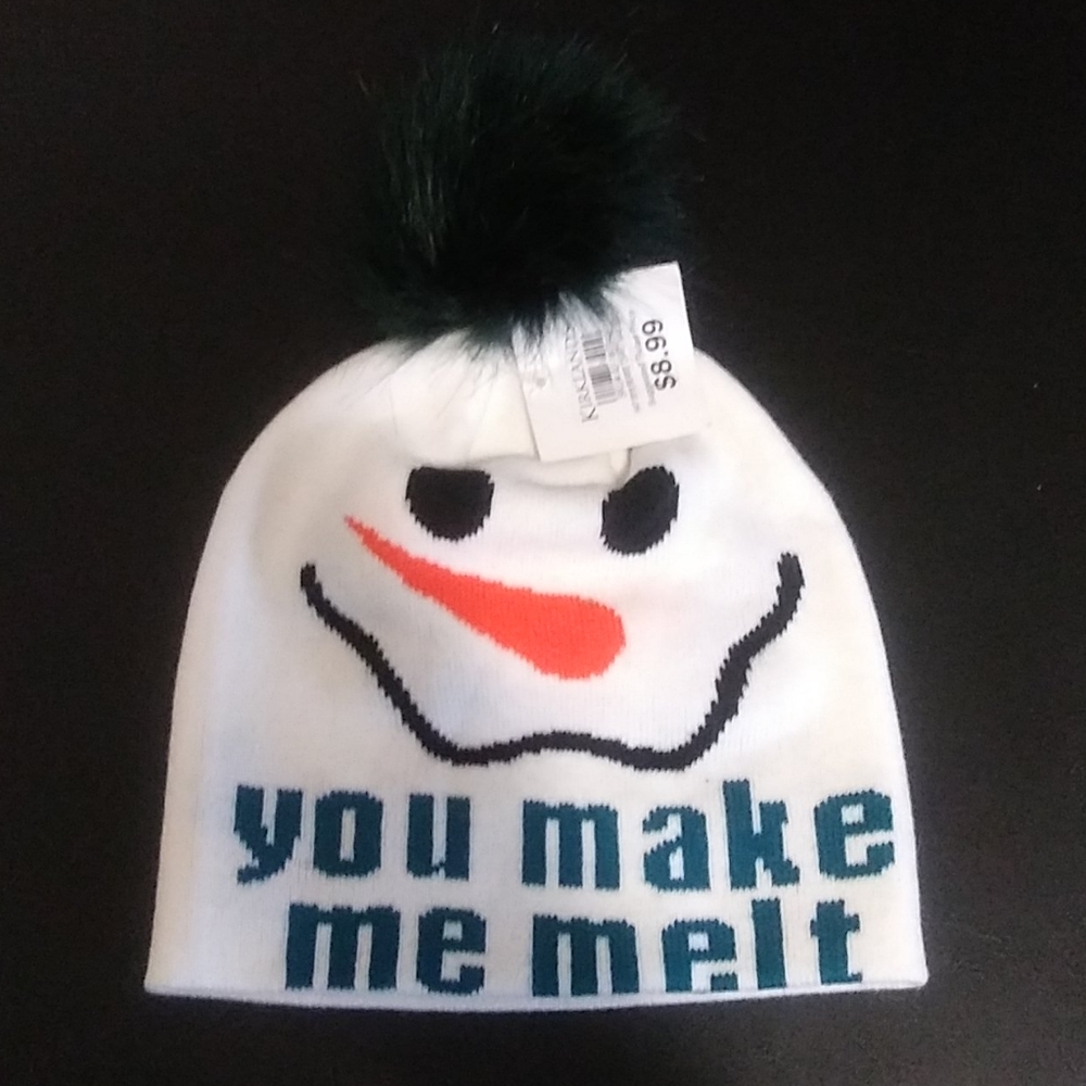 Snowman Beanie NWT